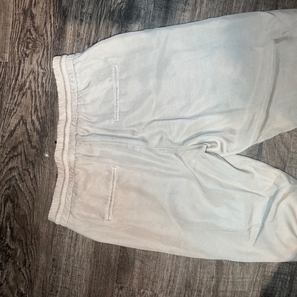 Zara Khaki Drawstring Joggers Womens size L - Picture 5 of 5